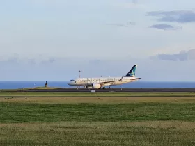 Azores Airlines, Airbus A320 с надпис "Natural"