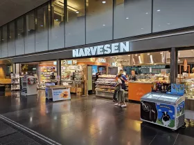 Narvesen Food, зала за пристигащи