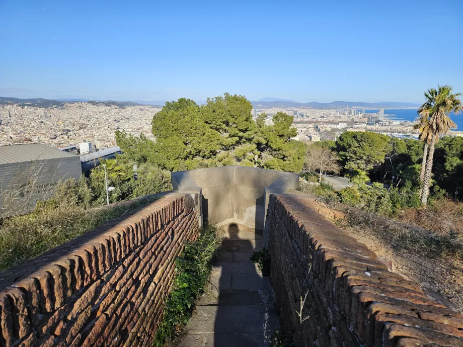 Castell de Montjuic, изглед