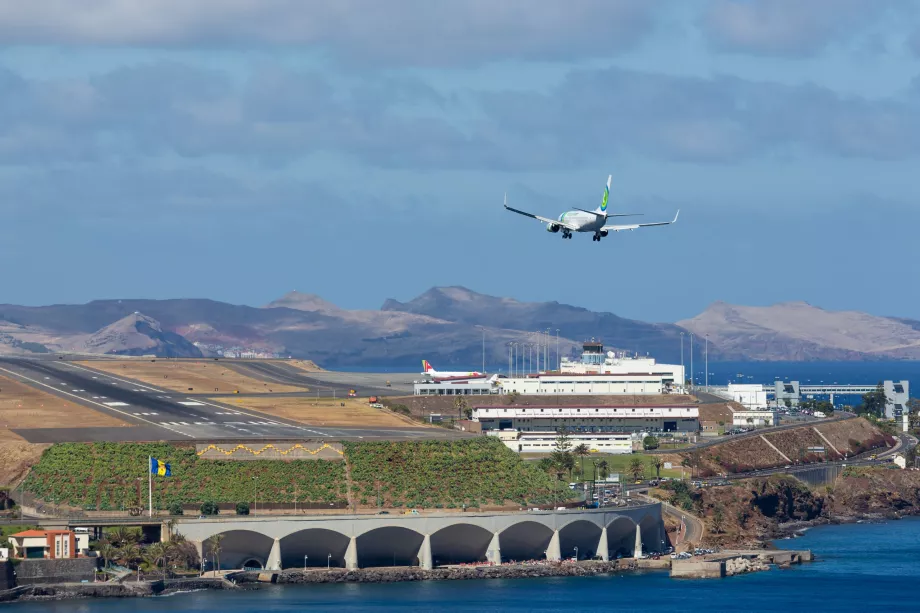 Кацане на летище Madeira Airport