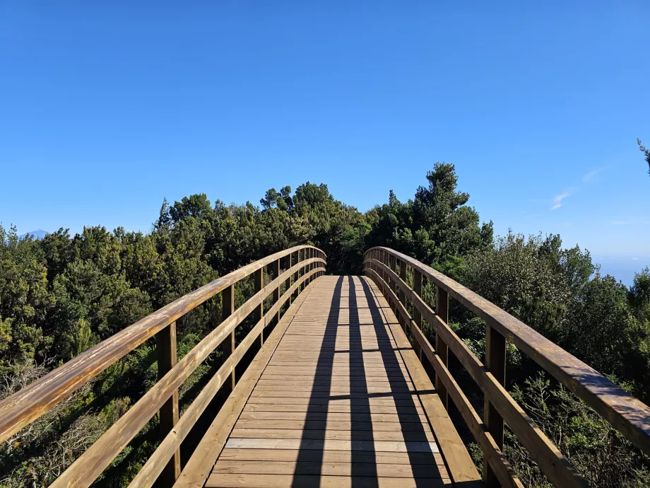 Пътят към Mirador del Morro de Agando