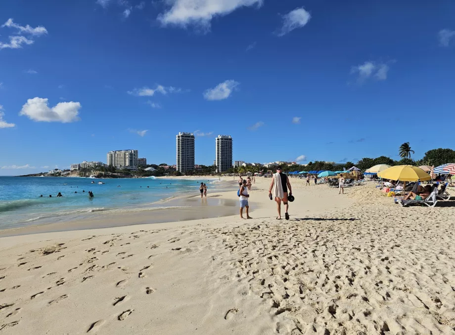 Mullet Bay Beach