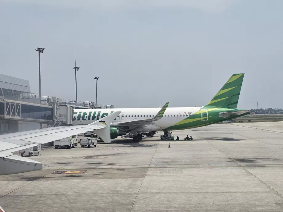 Airbus A320 Citilink на летище Jakarta CGK