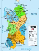 Сардиния пътна карта