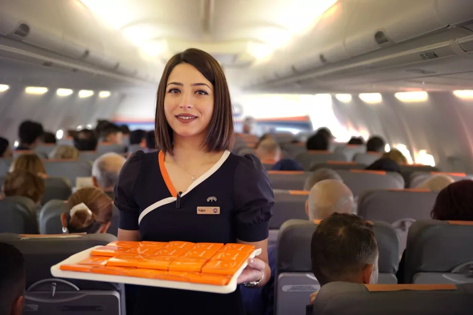 Услуги на борда на SunExpress