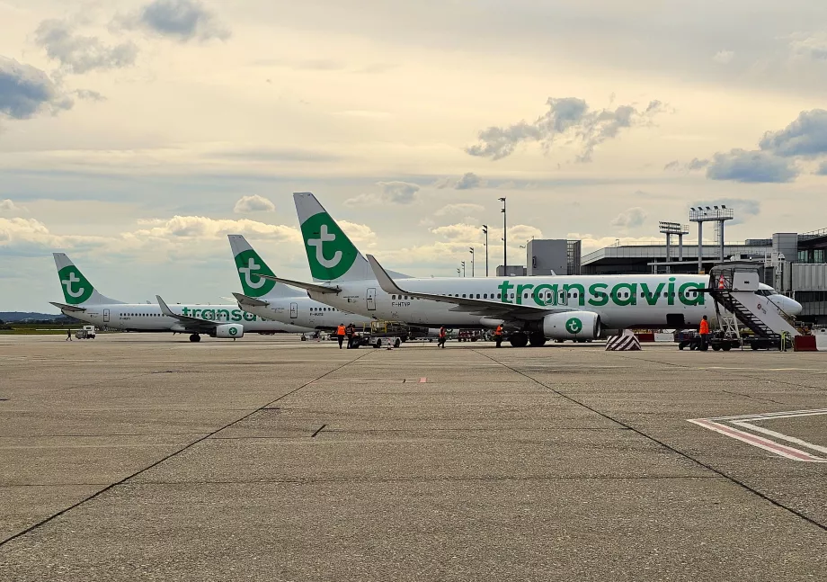 Самолет Transavia, летище Orly