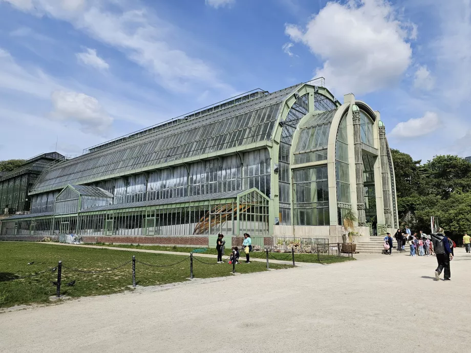 Оранжерия в Jardin des Plantes