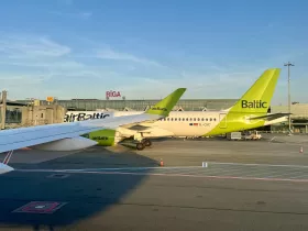 Летище Riga RIX и airBaltic