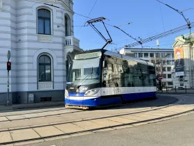 Трамвай в Рига
