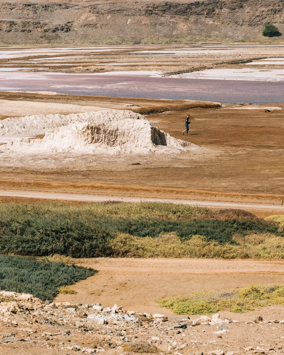 Изглед към Salinas de Pedra Lume